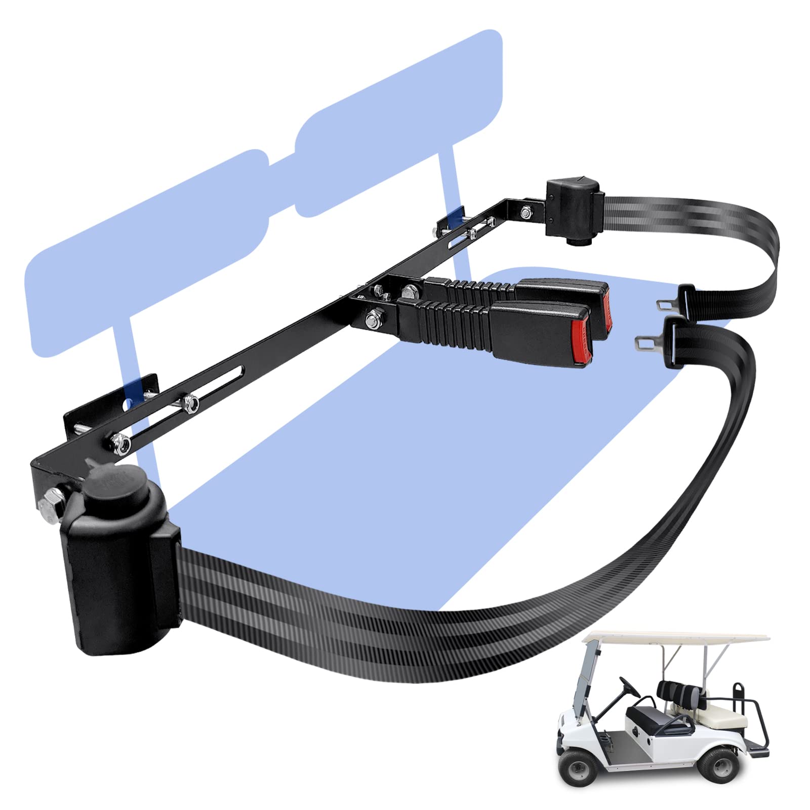 uさん専用　コースターセット Amazon.com : YOUXIFUN Retractable 2 Passenger Golf Cart Seat Belt